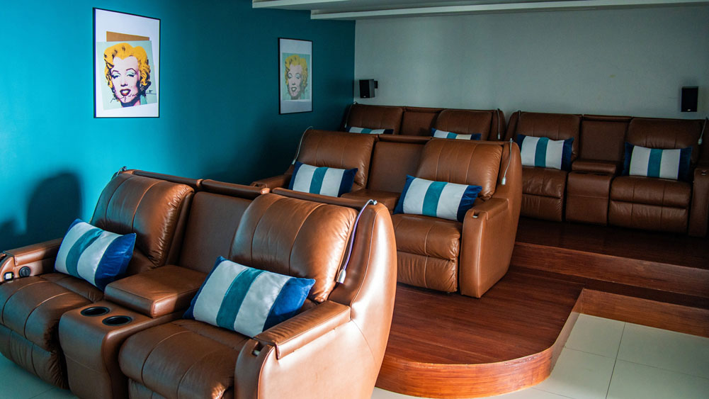 Villa Saan - Private cinema